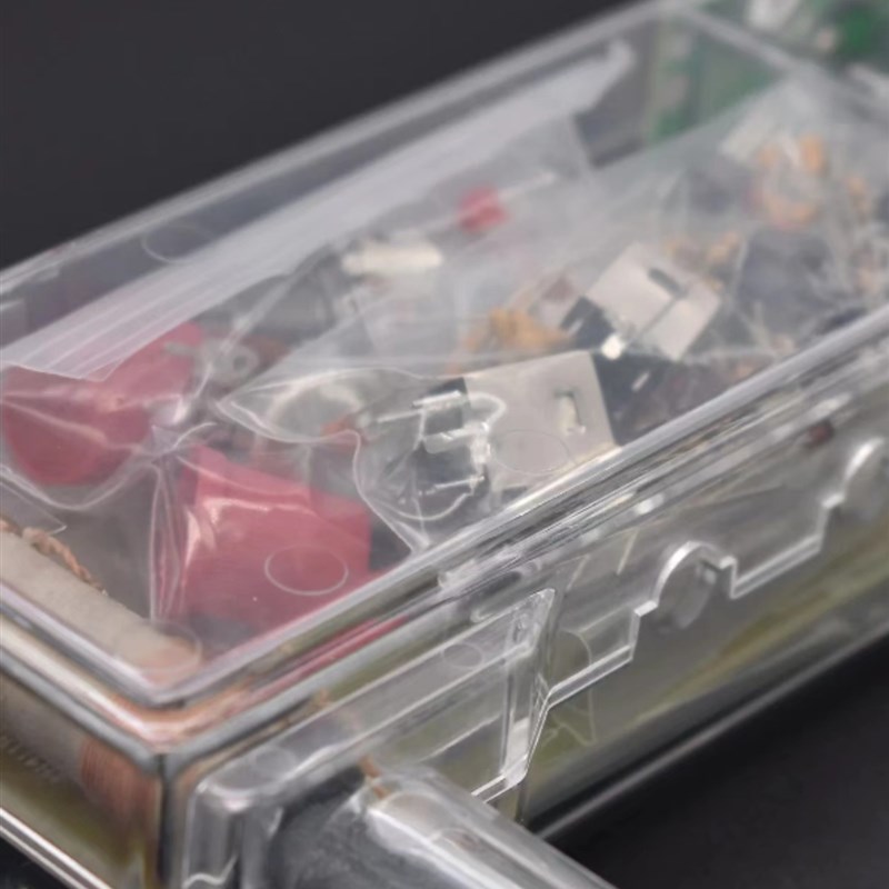 短80m波段测量s机焊接游戏套件(透明外壳)