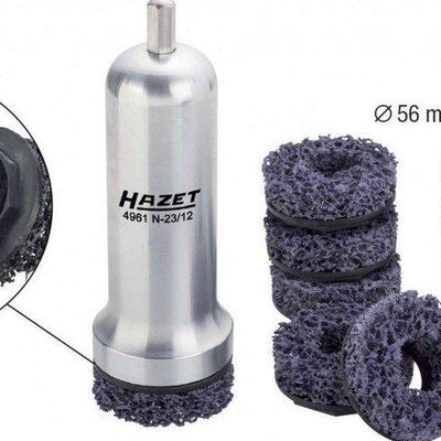 德国HAZET汽车刹车盘轴头研磨抛光专用工具4961N-23/12日系车专用