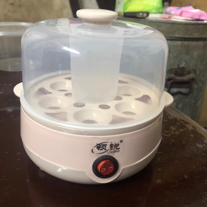 领锐家用小型1人多功能煮蛋器蒸蛋器自动N断电蒸蛋羹煮鸡蛋机器