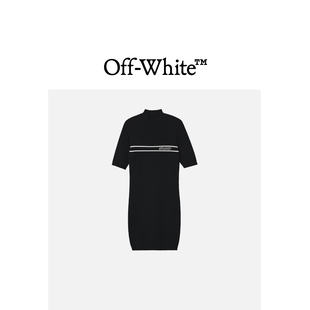 VIRGIL ABLOH™女装 连衣裙2D0001XO OFF 针织短袖 WHITE