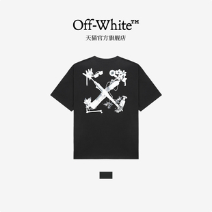 OFF-WHITE™ 情侣装新款宽松短袖T恤圆领半袖
