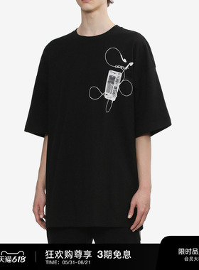 OFF-WHITE™ 情侣装新款宽松短袖T恤圆领半袖