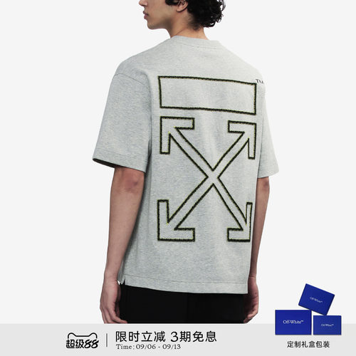 OFF-WHITE™ 情侣装新款宽松短袖T恤休闲半袖