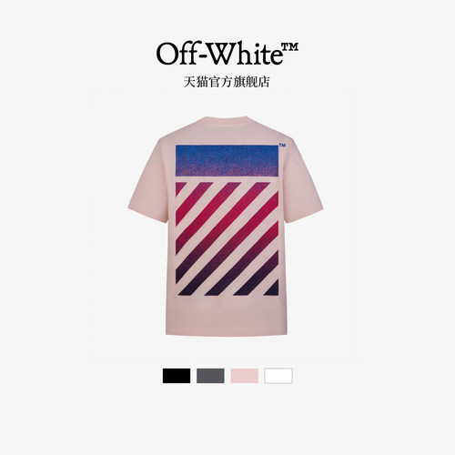 OFF-WHITE™多色短袖T恤