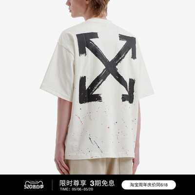 OFF-WHITE™圆领短袖T恤