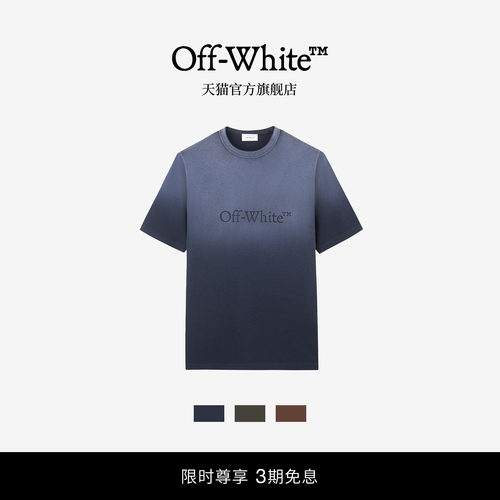 OFF-WHITE™情侣圆领短袖T恤