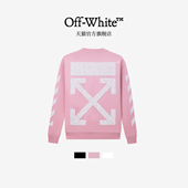 OFF 宽松圆领卫衣多色上衣 新款 WHITE™ 情侣装