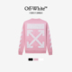 OFF 宽松圆领卫衣多色上衣 新款 WHITE™ 情侣装
