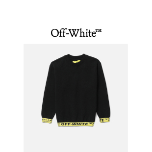 WHITE ABLOH™童装 VIRGIL 圆领卫衣休闲上衣BAF101MI OFF
