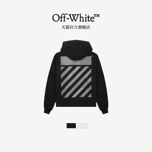 OFF-WHITE™ 情侣装新款宽松连帽卫衣连帽衫