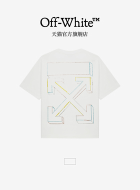 OFF-WHITE™ 情侣装新款双箭头装饰短袖T恤