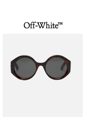 OFF WHITE OFF-WHITE c/o VIRGIL ABLOH™女款圆框墨镜箭头装饰