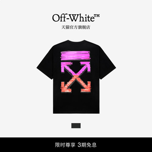 OFF-WHITE™ 情侣装2026新款潮牌中长款宽松短袖T恤半袖男女同款
