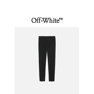 长裤 合身小脚裤 西装 ABLOH™男装 VIRGIL 锥形裤 OFF 裤 WHITE