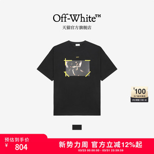 WHITE™ T恤圆领半袖 情侣装 宽松短袖 新款 OFF