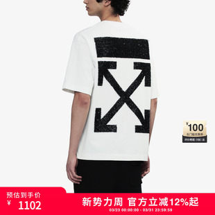 WHITE™ 饰短袖 情侣装 双箭头装 T恤 新款 OFF