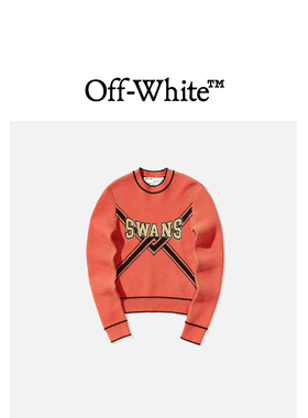 OFF WHITE OFF-WHITE c/o VIRGIL ABLOH™女针织衫字母嵌花毛衣