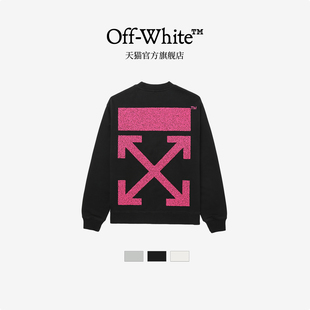 OFF-WHITE™ 情侣装送男友宽松圆领卫衣