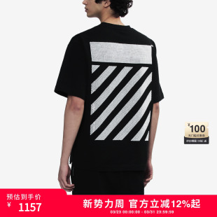 WHITE™ T恤宽松半袖 情侣装 圆领短袖 新款 OFF