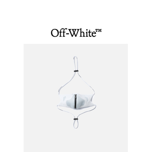 WHITE ABLOH™头戴式 VIRGIL 口罩拉链网眼 OFF