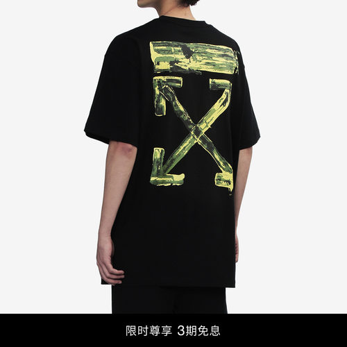 OFF-WHITE™ 情侣装新款中长款短袖T恤半袖