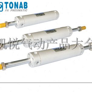 速易可TONAB铝合金气缸DT/DTA/DTW32/40x25/50/75/100/150/200-R2