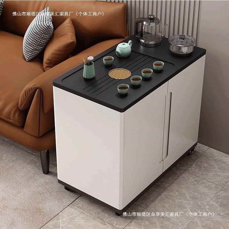 多功能智能移动茶台简约家t用小型泡茶水柜收纳茶桌烧水壶一体茶