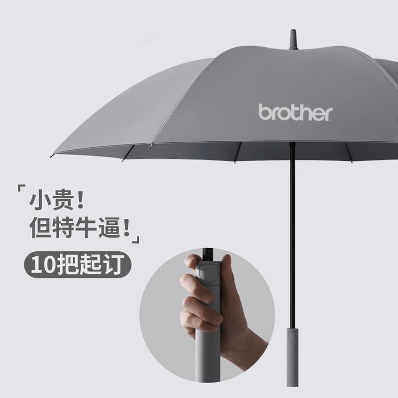 雨伞8骨抗风i超大大寸雨伞 商务男士大自动开长柄雨伞