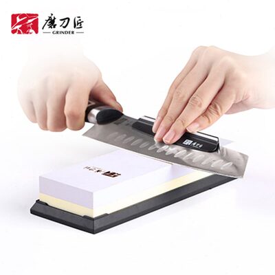 双面10300/细0白目0厨房0磨粗匠油石磨刀石家用菜刀玉磨刚磨刀