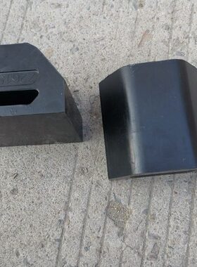 吊车胶垫块 上 55块  25配件徐工75墩ct 块新款橡胶垫减震垫x