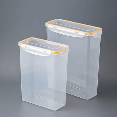 6L米桶3D打印耗材干燥箱透明z卡扣密封盒窄高型防潮箱密封圈储物