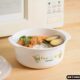 微波炉专用器皿饭煲汤碗泡面碗加热耳饭盒家用蒸子带盖大号塑料带