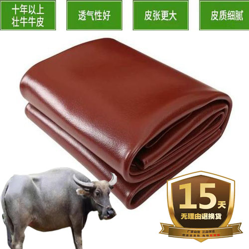 特厚整张头层水牛皮凉席子1.8米B软席床垫1.5m硬席真皮定做三件套