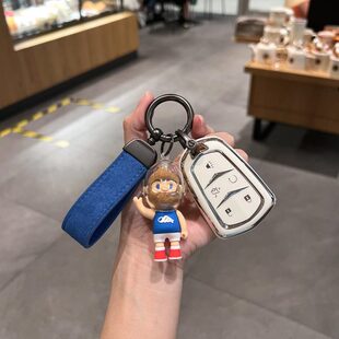 46TSL 4款 扣CT男女TXXCT于 适用T5 CTX壳5 A凯迪拉克钥匙套T22