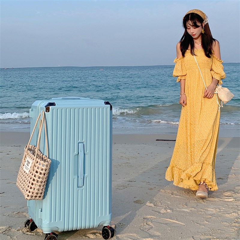 大容量行李箱女2024年新t款拉杆箱结实耐用28寸刹车万向轮密码皮