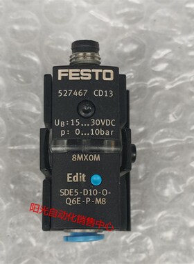 FESTO压力开关SDE5-D10-O-Q6E-P-M8 527467,-V1-FP-Q4-VP-K 52902