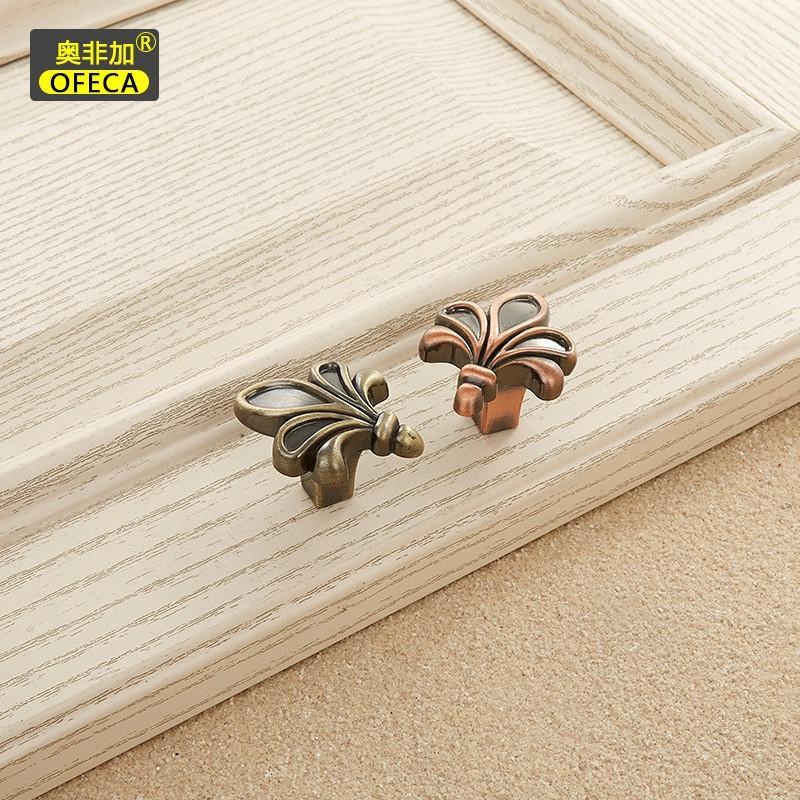 可加工欧式橱柜拉手实心仿古单孔酒柜H把手抽屉小拉手柜门抽屉拉