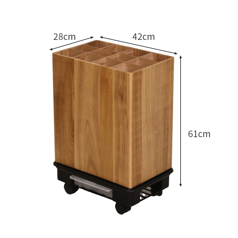 商用雨伞架子轻奢实木大容量酒店收纳伞桶家用门口R挂伞筒定制LOG