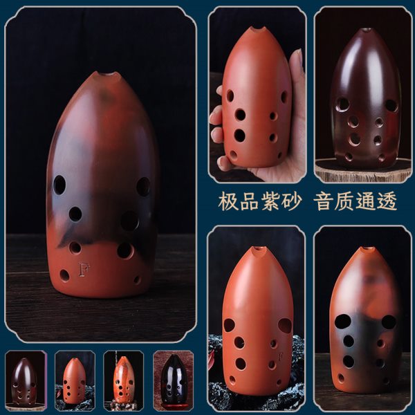 云新十孔演奏损陶陨乐器陨陶埙笛勋陨土埙初学者西安指法古埙大全