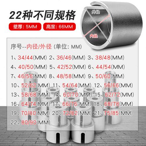 汽车底盘胶套更换工具后桥胶套衬套拆装工具摆臂换底盘压胶套工具 - 封面