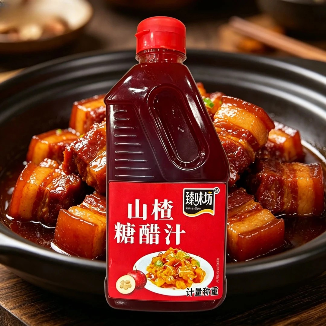山楂糖醋汁糖醋里脊糖醋排骨糖醋鱼酸甜开胃家用调味料酱汁-C