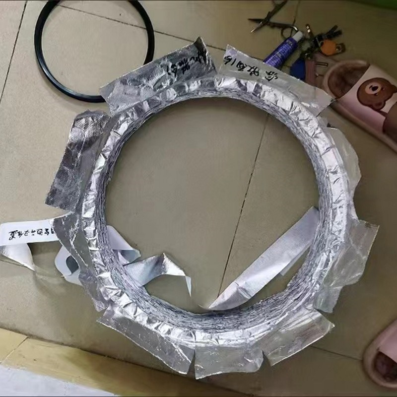 空调外机导风管排风管铝箔伸缩管排烟管导流防直吹排大口径散热管