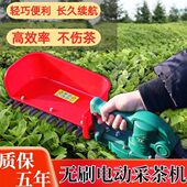 小型采茶机电动充电式 茶叶修剪采茶神器绿篱机 无刷锂电单人新款