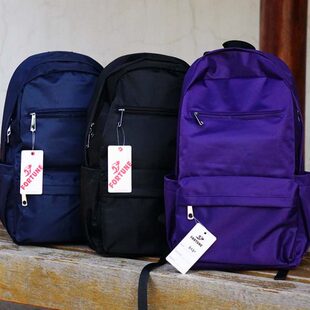 中学生书包学院风初中 双肩背包高中简约旅行包女款大容量书包男