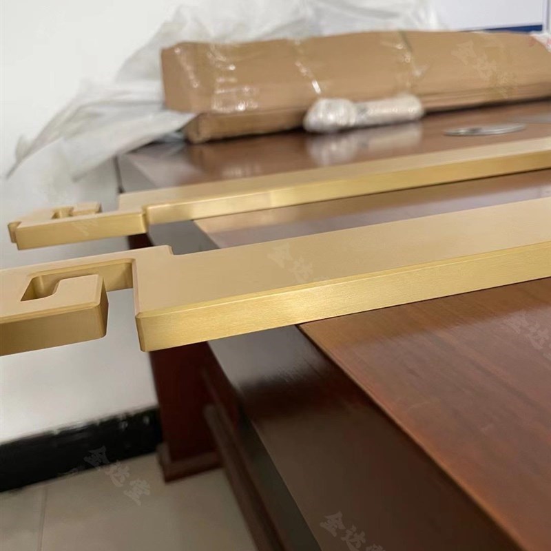 酒店中式大门门把手门q把u手大仿古门拉手把手拉手拉手门门防盗包