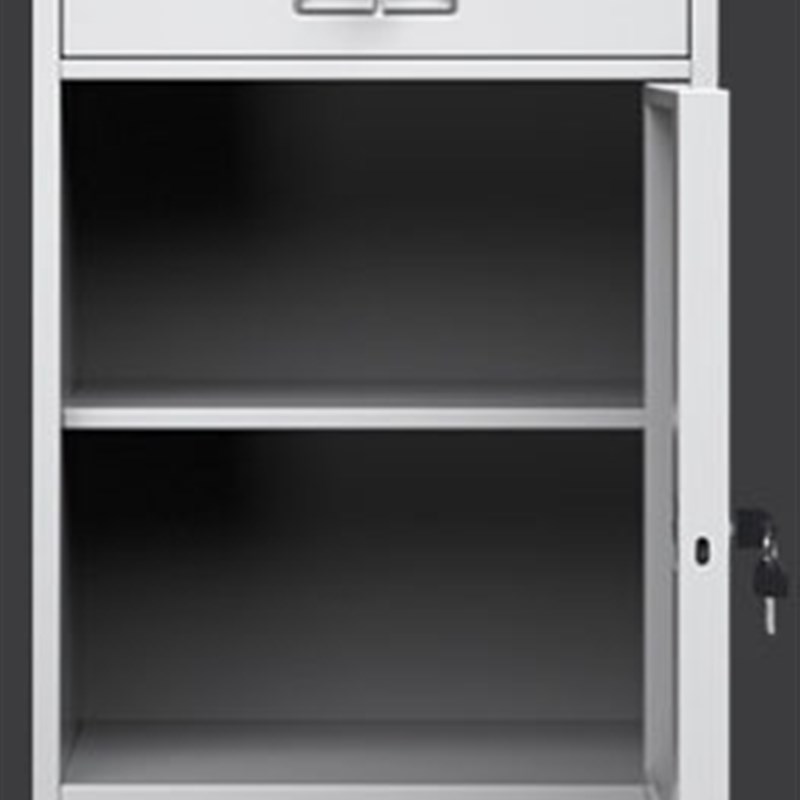 办公室抽屉柜移动储物柜活动柜组装C收纳柜小矮柜桌下铁皮柜文件