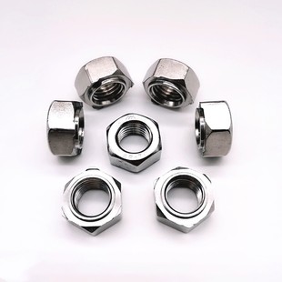 304 M10M12M14M16M18M2 DIdN929六角细牙焊接螺母有无焊点GB13681