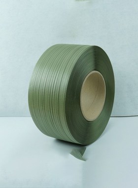 绿色青优捆扎带纸箱货物r手工包装半自动PP塑料热粘机用打包带现