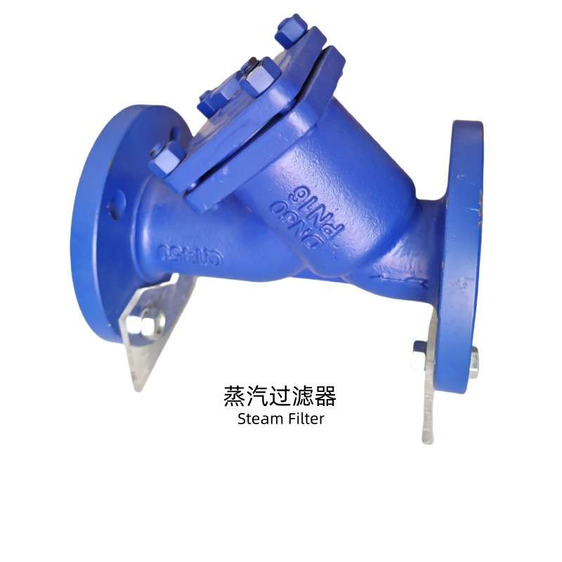 y型法兰蒸汽过滤器 管道过滤水、蒸汽、油品蒸汽y型过滤器gl41h