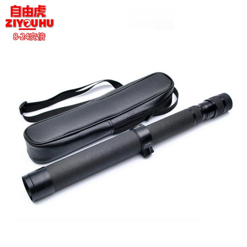 ZIYOUHU外贸热销8-24X40变倍单筒高清望远镜旅游演唱会观察镜